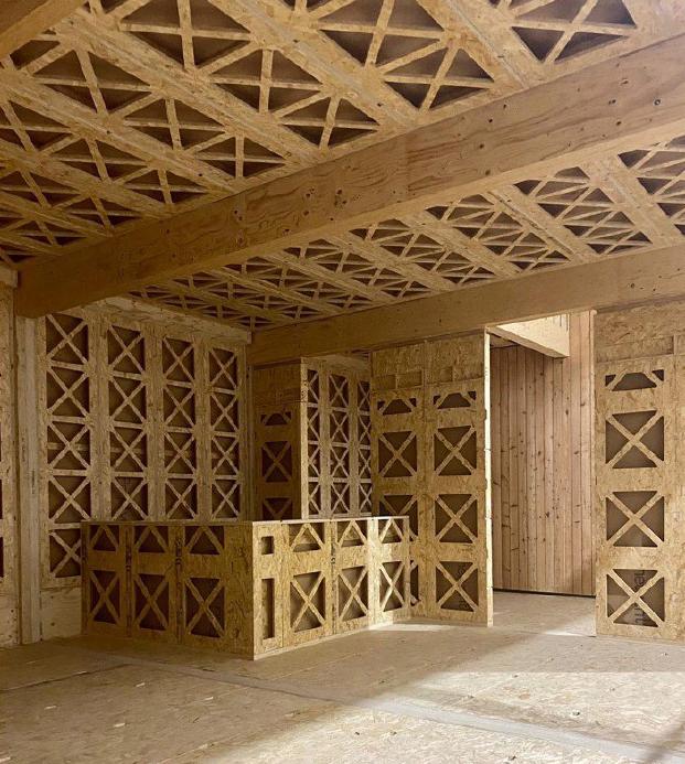 What is the best low-carbon wall construction method for a new build house?